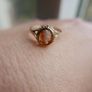 Vintage 9c Yellow Gold 375 Framed Cameo Ring 1,1g Image 2