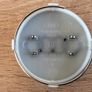 Full Set 60mm Audi Centre Caps -Grey Image 3
