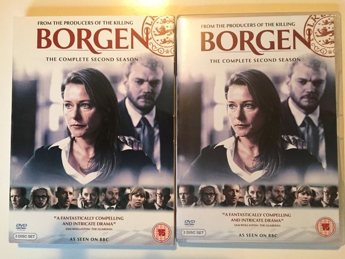 Borgen - Seasons 1-3 [DVD TV Boxset] Danish Language with English Subtitles.