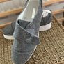 shoes lost ink grey Velcro flatform trainer style shoe size 40 Image 7