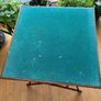 Antique vintage wooden folding card table Image 2