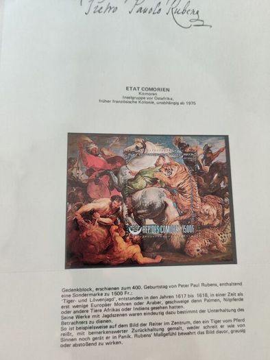 Paul Rubens 55 Pages Stamps Album World Collection