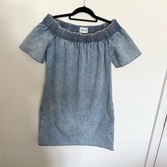 Bimba Y Lola Denim Dress Medium