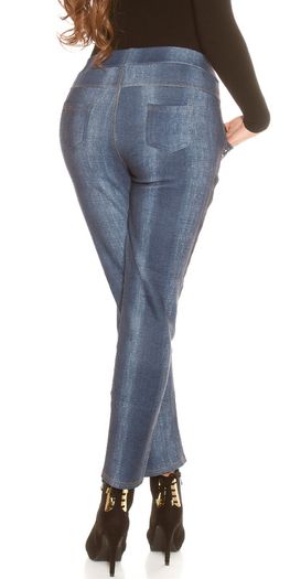 curvy Girls_Size_Trendy_Jeanslook_Thermalleggings 44/46 46/50_