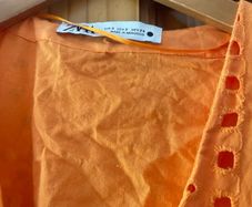 Stunning orange Zara dress