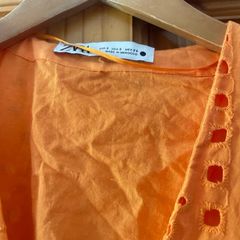 Stunning orange Zara dress