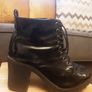 Boots/River Island .. Size: 5 UK Colour: Black Patent Leather .. Price Drop Image 2