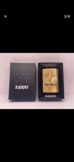 New Hard Rock Cafe Paris Zippo