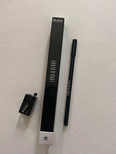 Lord and berry le petit eye liner in black and sharpener
