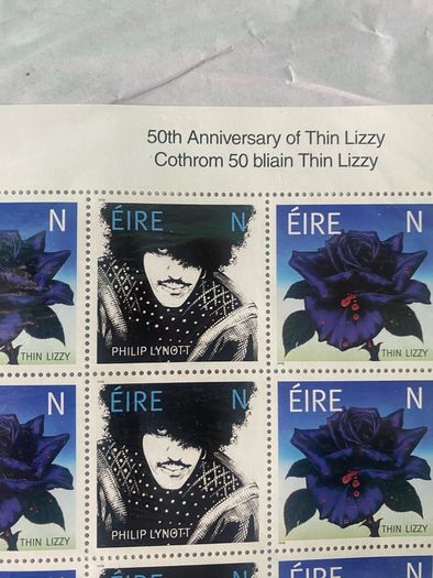 Thin Lizzy and Phil Lynott Stamps