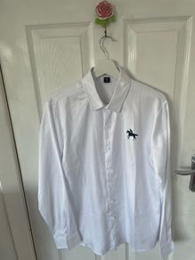 Brand new men's white shirt