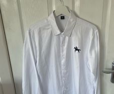 Brand new men's white shirt