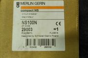 Merlin Gerin 40A MCC. Merlin Gerin MCCB 100 Amp Triple Pole Compact 100A NS100N TM40D