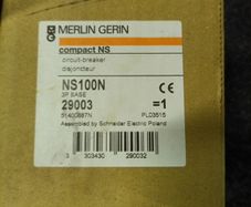 Merlin Gerin 40A MCC. Merlin Gerin MCCB 100 Amp Triple Pole Compact 100A NS100N TM40D