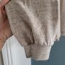SAVIDA oatmeal supersoft embellished top Sz M( Fit 12-14) - Bnwot Image 3