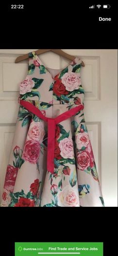Dress Monsoon age 5-6