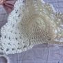 Christening blanket and bonnet Image 5