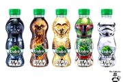 Star Wars Volvic Limited Edition Water Bottles Set of 5 New Full Unopened 33cl Bottles
