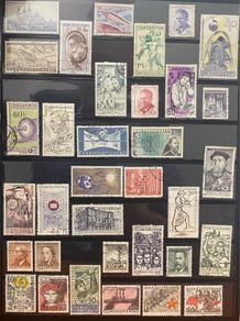 Czechoslovakian stamp lot