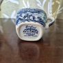 Vintage Blue & White Creamer jug Image 4