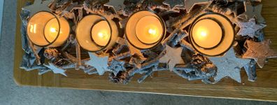 4 Tealight Candle Holder