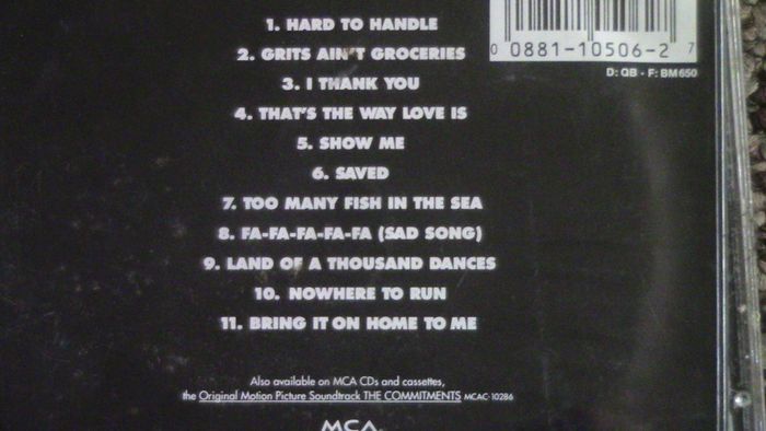 The Commitments Vol. 2 CD