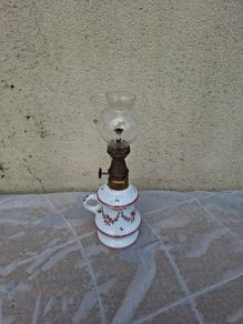 By post only floral bedside lamp