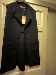 New Navy Gilet