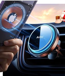 15W for Magsafe Car Charger,1,73 kg Magnetkraft, Qi Wireless Fast Magsafe Car Mount Magnetic Phone Holder,Compatible for iPhone 12/13/14/15/16 Pro Max Mini Plus & Samsung S23 [A28]