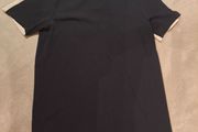 Zara lace black beige dress L