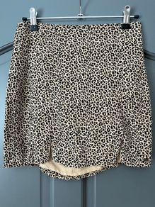 PULL ladies Leopard mini skirt size 6/8