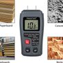 Moisture Meter Damp Meter RZMT-10 MD Digital Wood Moisture Meter Handheld Moisture Tester Detector Humidity Measuring with HD LCD for Wood Firewood Cardboard Paper (Range 0-99.9%) Image 7