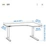 Ikea Bekant corner desk Image 5