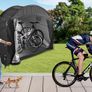 Outdoor Bike Storage Tent 210D Oxford Waterproof Bicycle Shed for 2-3 Bikes Image 3