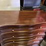 Solid Wood Bedroom Set. Lockers and Chest. Mahogany Style Image 5