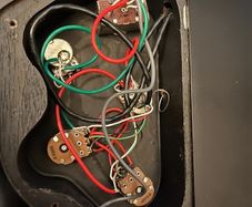 Washburn Voice Tone Contour Control (VCC) pickup system Wiring harness set electric guitar parts acc
