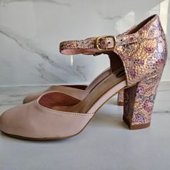 Beautiful nude decorated shoes RRP 115 euro size UK 1 new & boxed