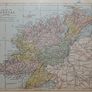 County Donegal 1905 Antique Map Image 2