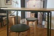 Ikea table with chair