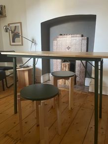 Ikea table with chair