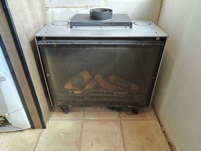 gas fire