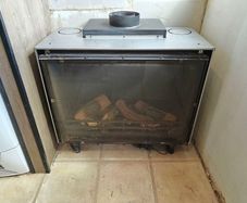 gas fire