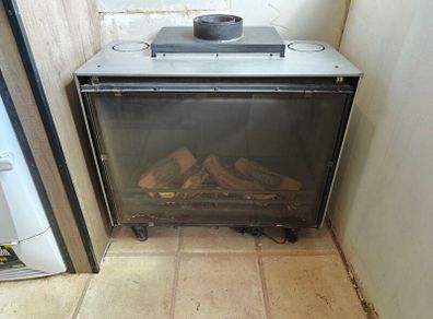 gas fire
