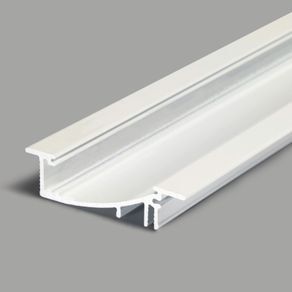 4x LED profile - WHITE (2m each) with milky slide diffuser