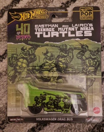 Hot Wheels - Teenage Mutant Ninja Turtles - Volkswagen Drag Bus