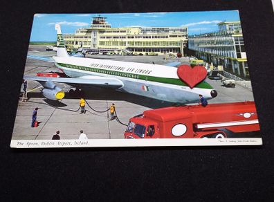 Ireland Postcard : The Apron , Dublin Airport - 1960s
