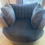 Sofa, Swivel chair and footstool Image 7