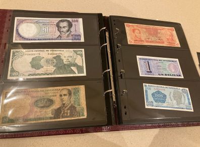 Venezuela banknotes lot of six