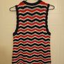 Retro style sleeveless knit top, 100% cotton size L(UK12) Image 5