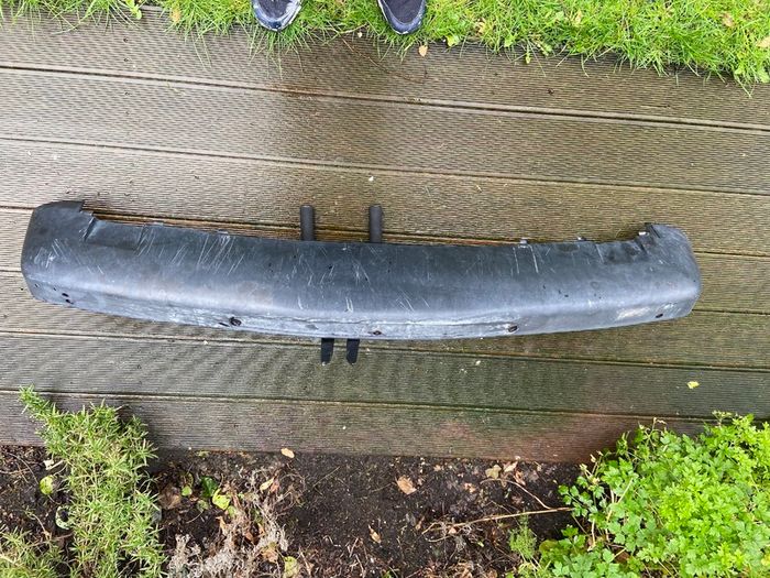 Original OEM 1986 BMW E30 Front Spoiler Lip Skid Apron and Engine Pan 51 71 1933 492.9 P